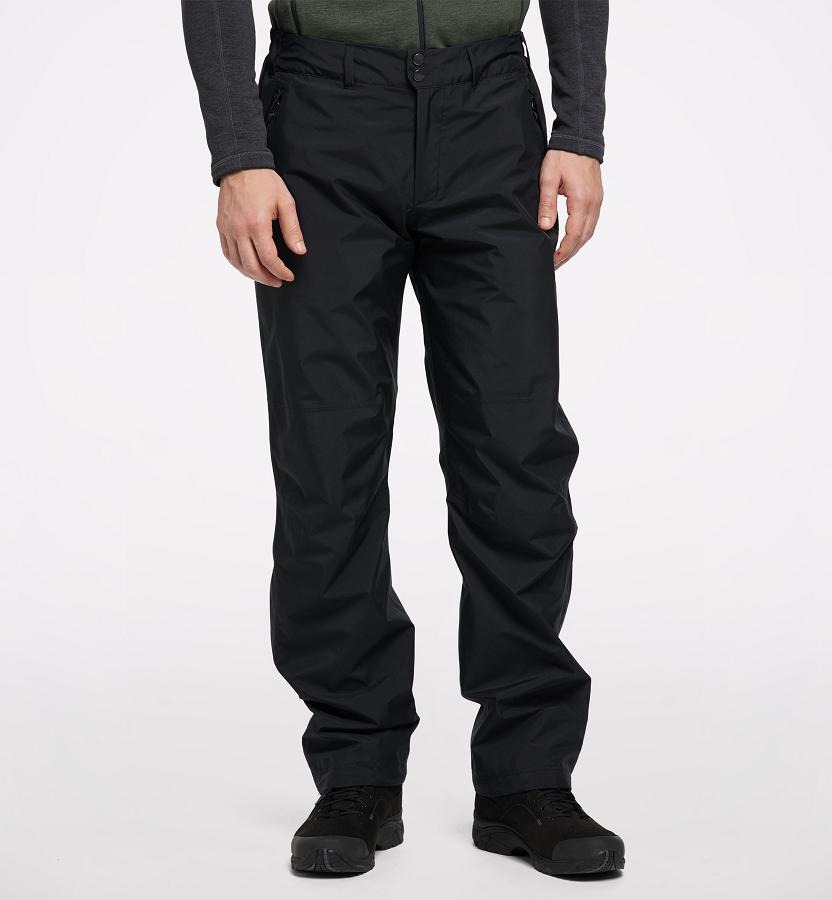 Haglöfs Mens Astral GTX Ski Pants Black New Zealand 32816IYON